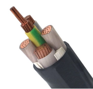 el cable de transmisión de la baja tensión 0.6/1kv, aislamiento 3+2 de Xlpe del cable de Losh quita el corazón a 25 35 50 70 Mm2