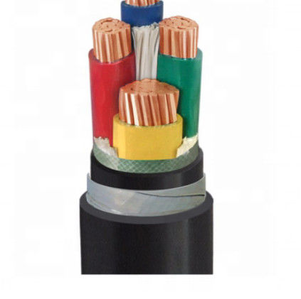 Cable de cobre del filamento multi del aislamiento de XLPE, base flexible del alambre 1-5 del cobre de la envoltura del PVC proveedor